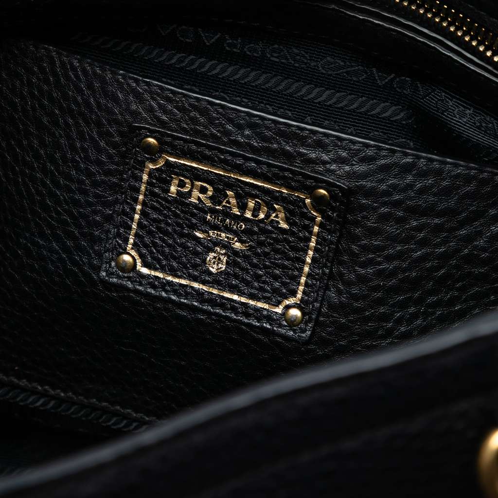 Prada Vitello Daino Open Convertible Tote - 5