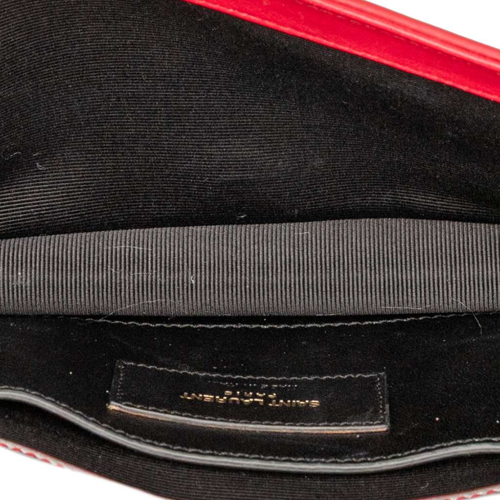 Saint Laurent Smooth Ombre Calfskin Monogram Kate Clutch - 4