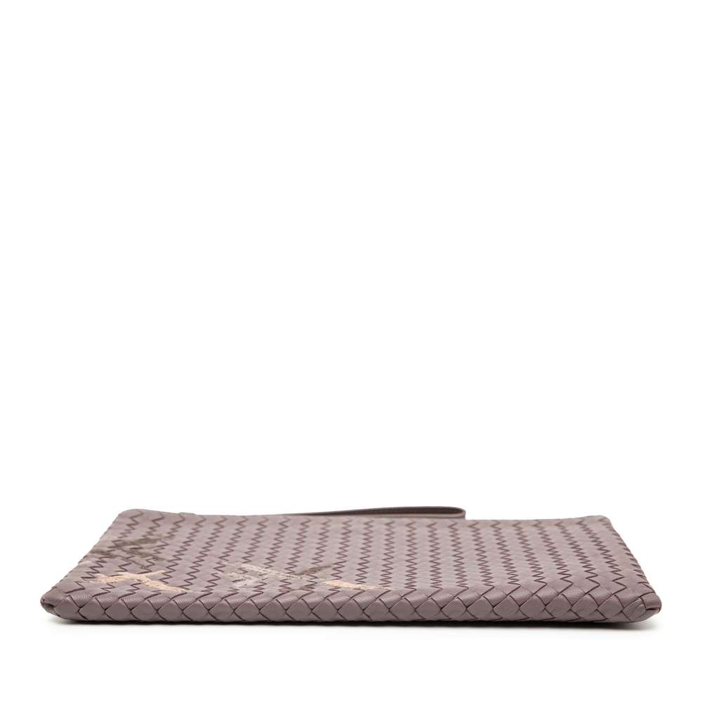 Bottega Veneta Nappa Intrecciato Stitched Clutch - 3