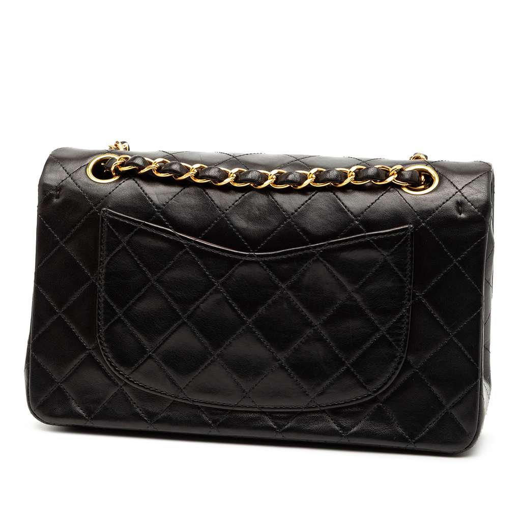 Chanel Small Classic Lambskin Double Flap - 2