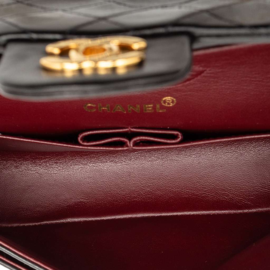 Chanel Small Classic Lambskin Double Flap - 4