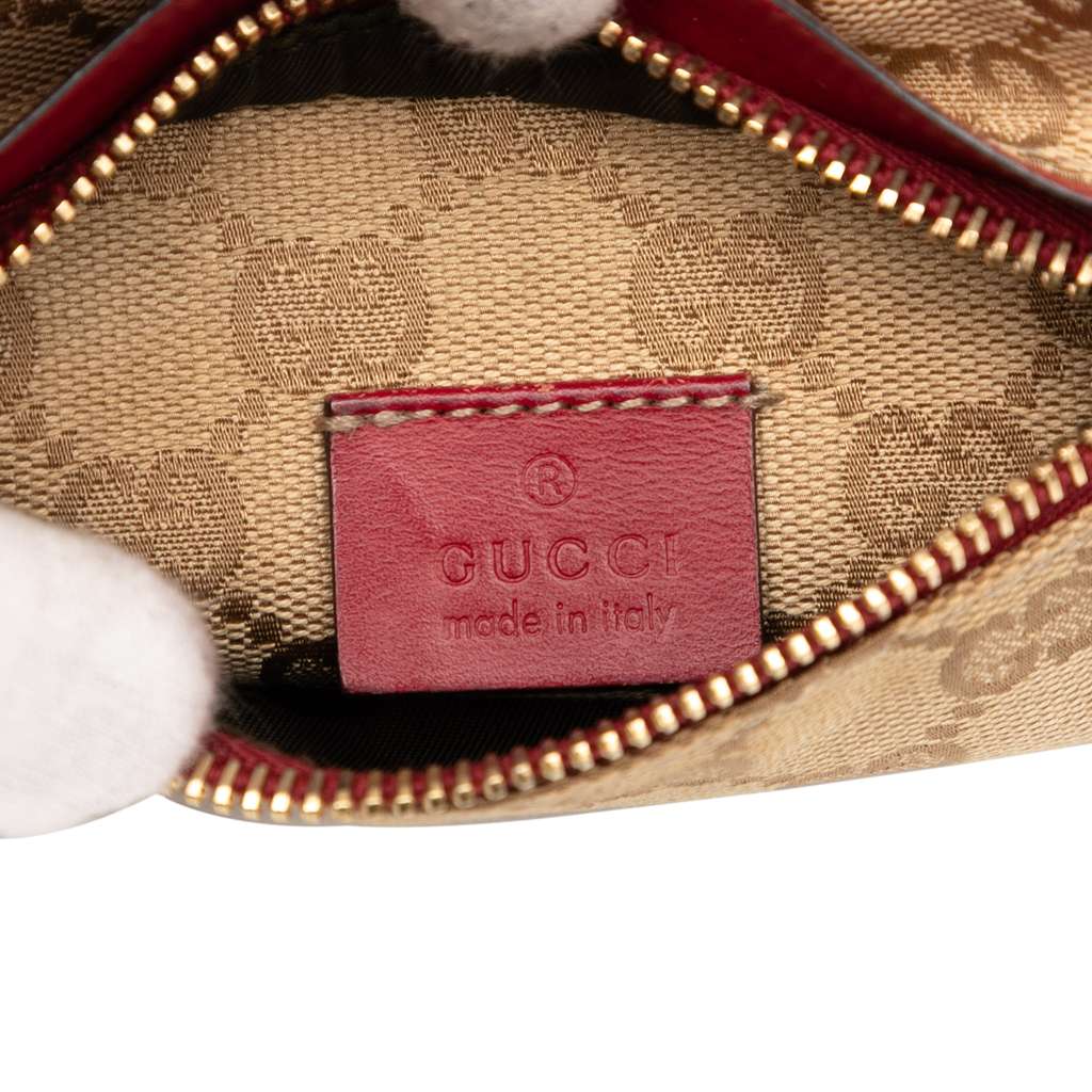 Gucci GG Canvas Web Double Pocket Belt Bag - 5