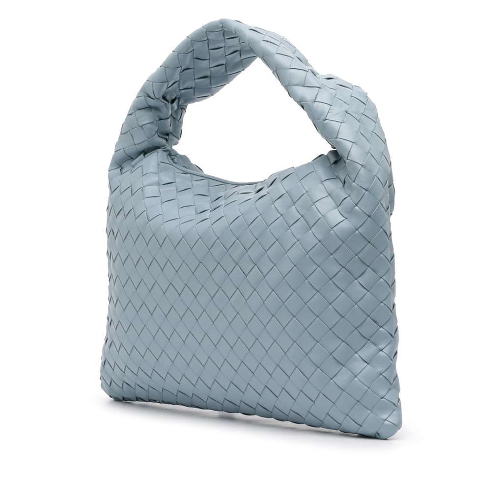 Bottega Veneta Small Calfskin Intrecciato Hop Hobo - 2