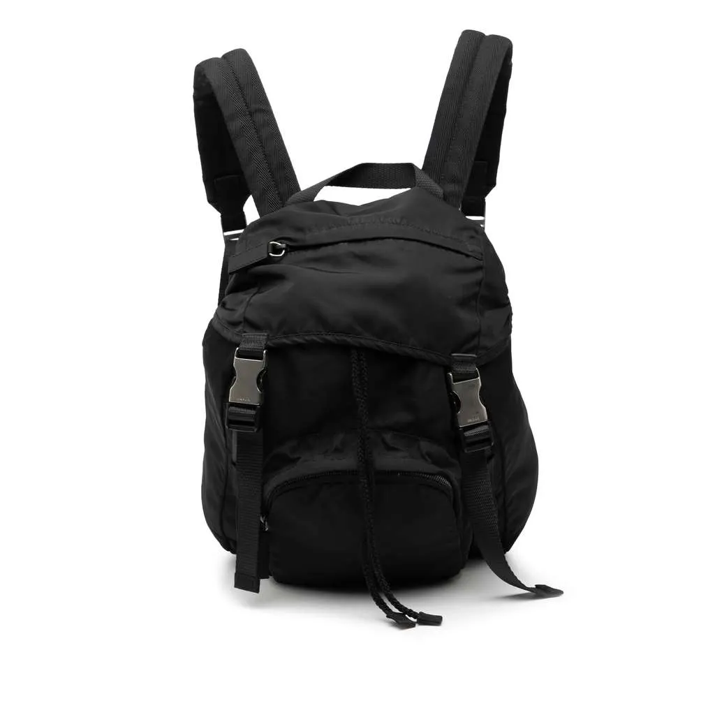 Prada Tessuto Montagna Backpack Black Small | Pre-Owned Duba