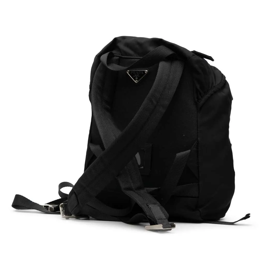 Prada Tessuto Montagna Backpack Black Small | Pre-Owned Duba