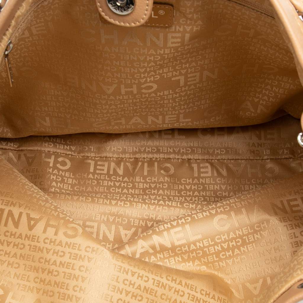 Chanel Woven Caviar CC Charm Tote - 4