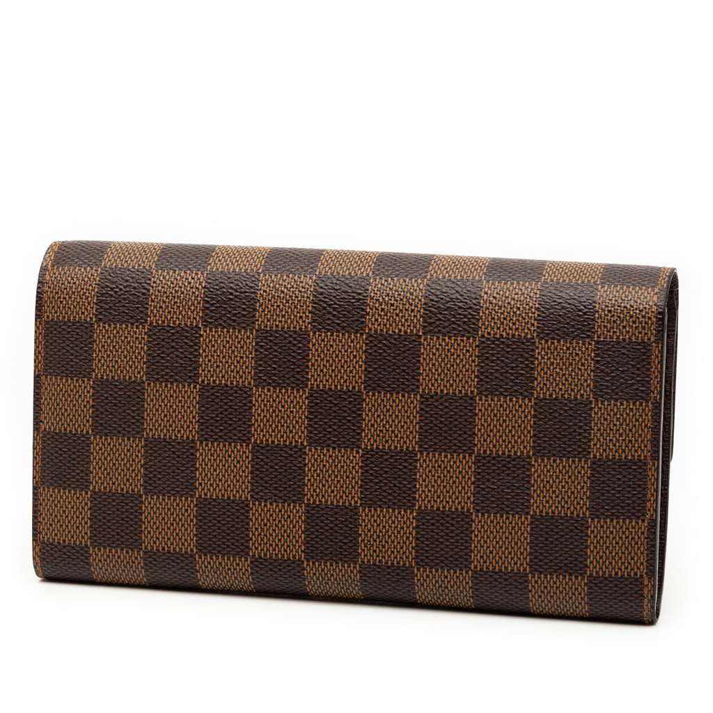 Louis Vuitton Damier Ebene Sarah Long Wallet - 2