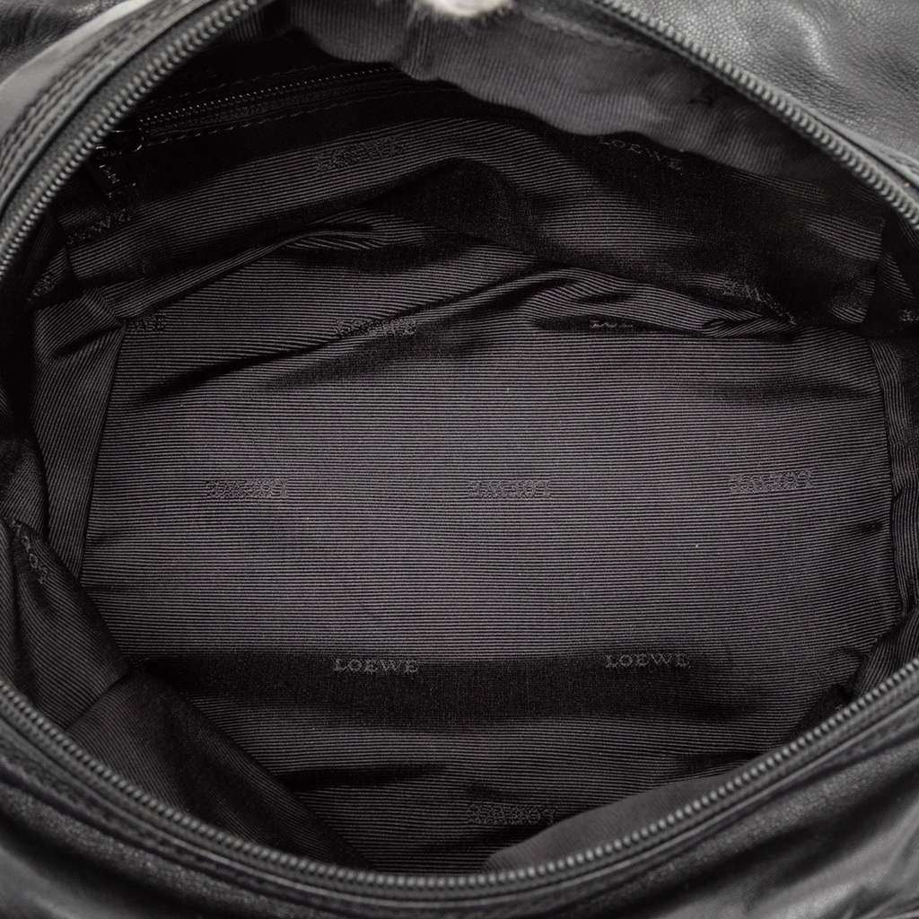 Loewe Leather Anagram Studs Handbag - 4