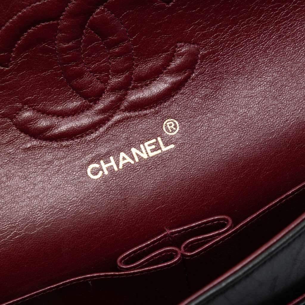 Chanel Medium Classic Lambskin Double Flap - 4