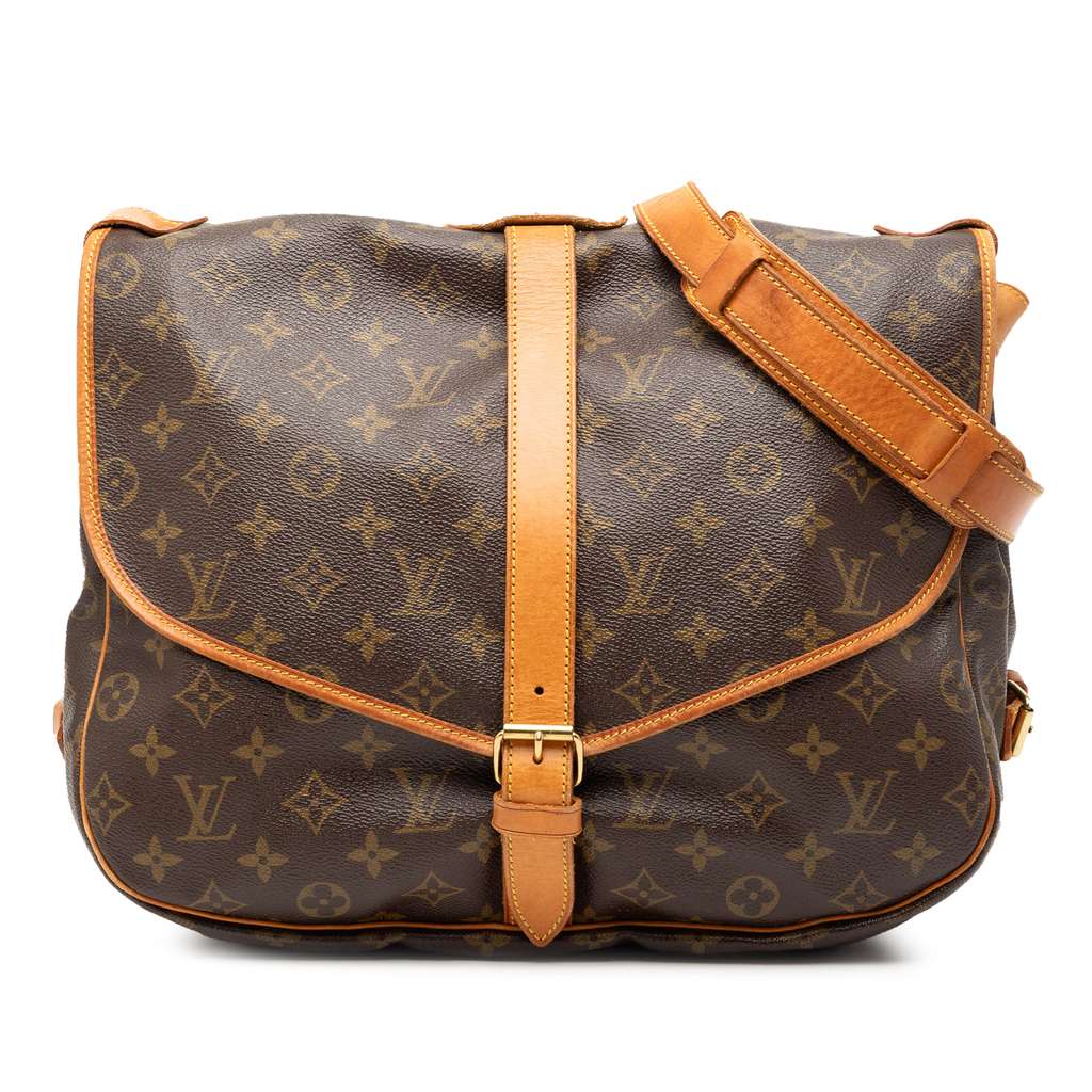 Louis Vuitton Monogram Saumur 35