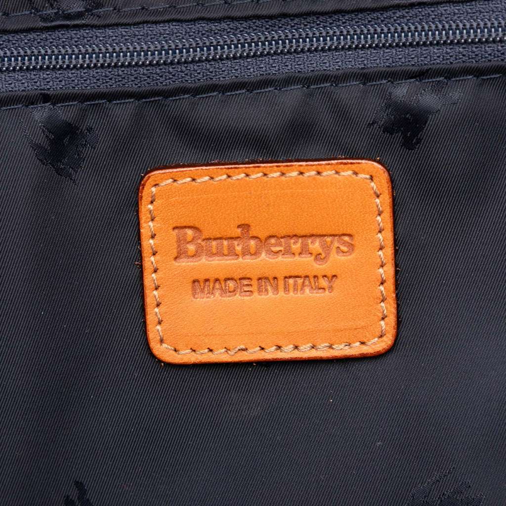 Burberry Haymarket Check Coated Canvas Travel Bag - 5