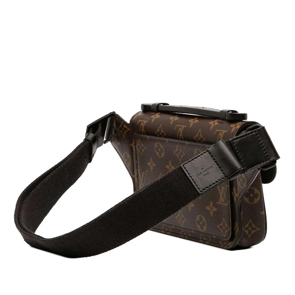 Louis Vuitton Monogram S Lock Sling Brown Very good - Back View