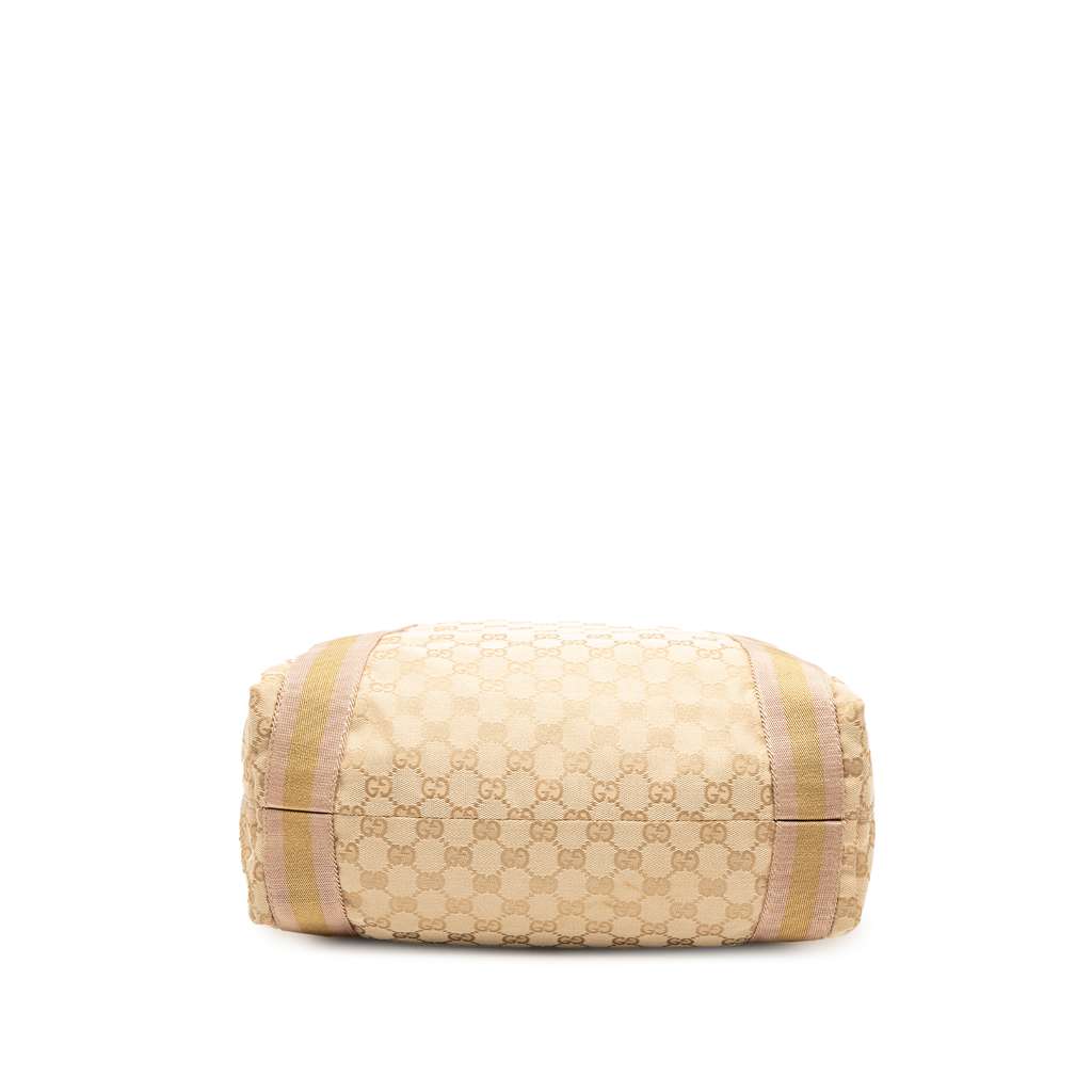 Gucci GG Canvas Web Tote - 3