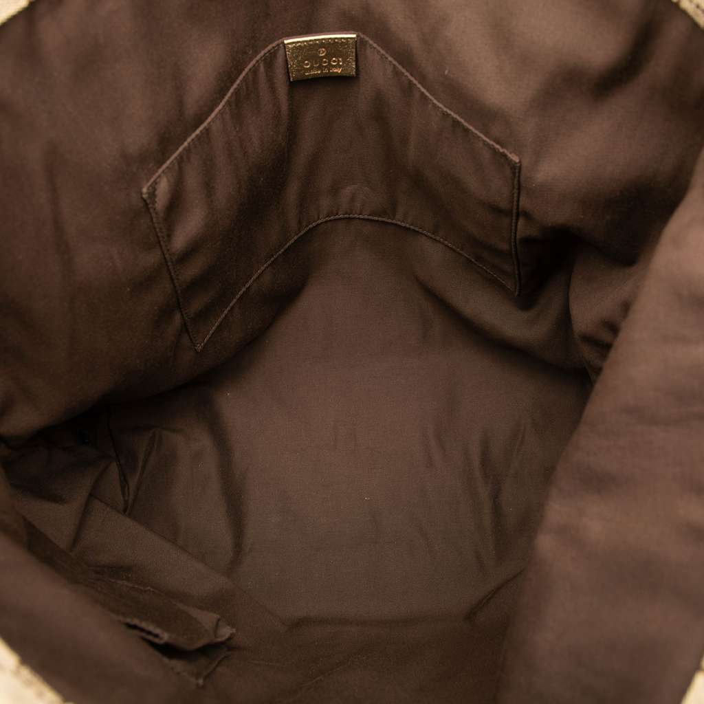 Gucci GG Canvas Web Tote - 4