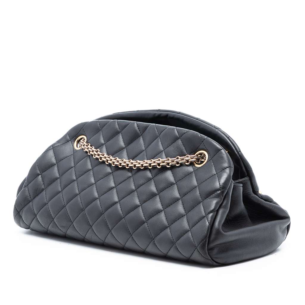 Chanel Medium Aged Calfskin Just Mademoiselle Bowling Bag - 2