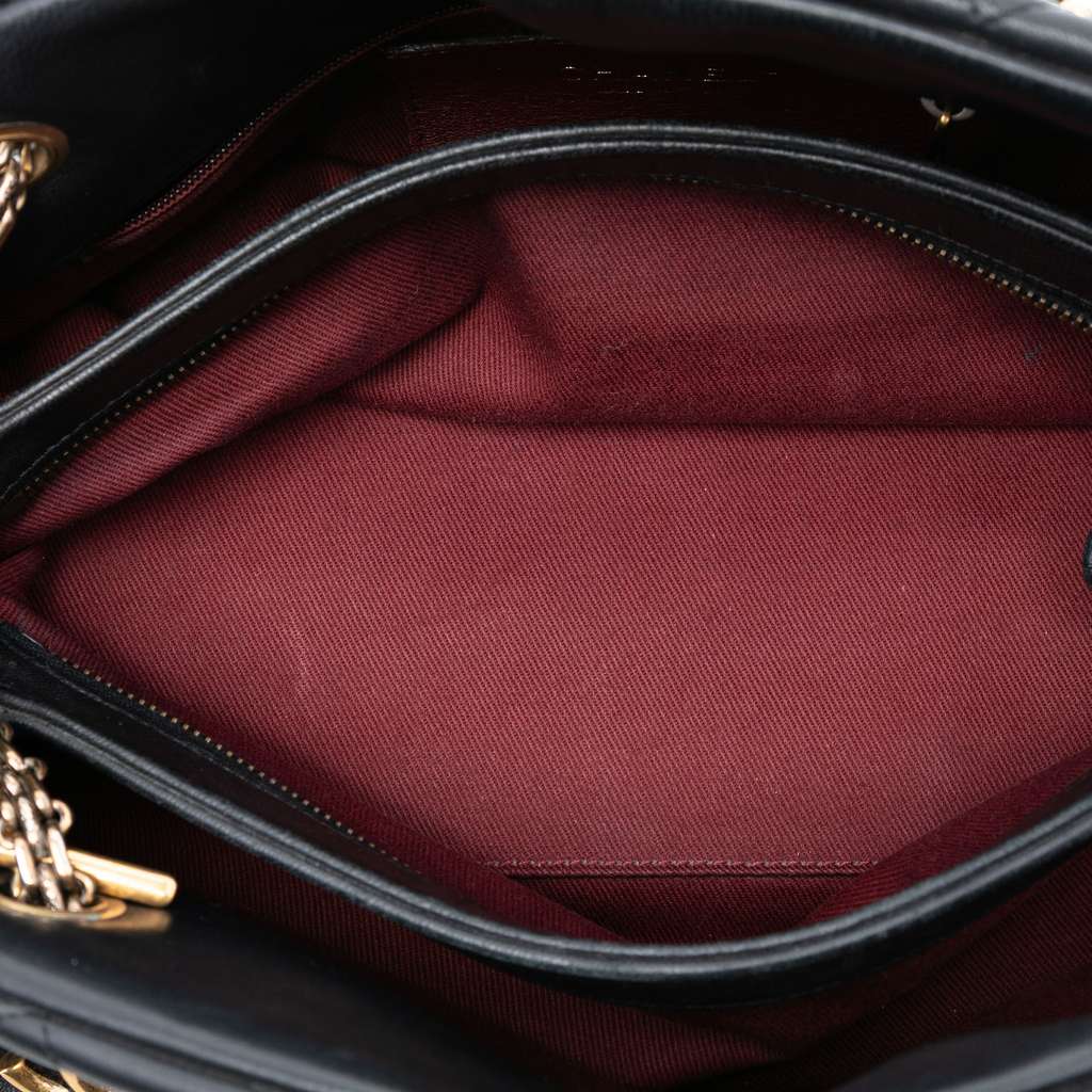 Chanel Medium Aged Calfskin Just Mademoiselle Bowling Bag - 4