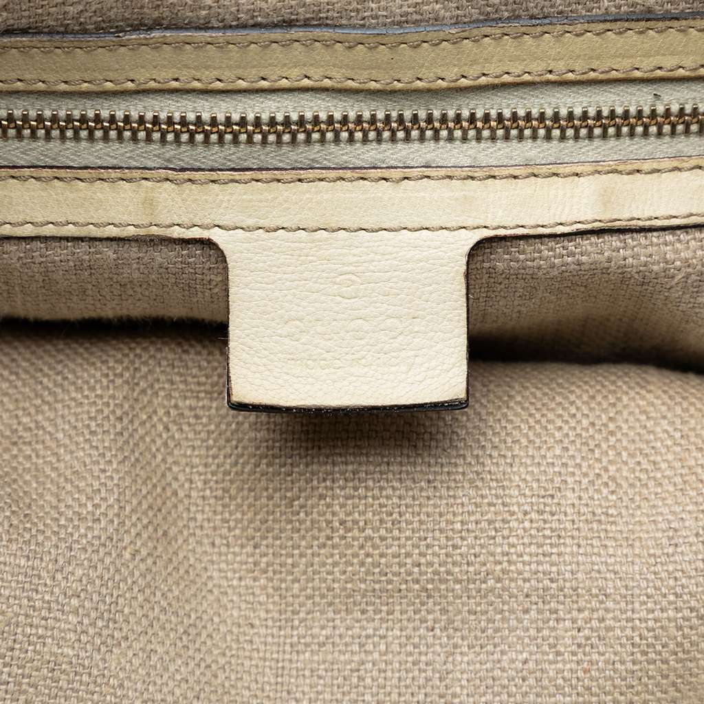 Gucci Leather Bamboo Horsebit Tote - 5