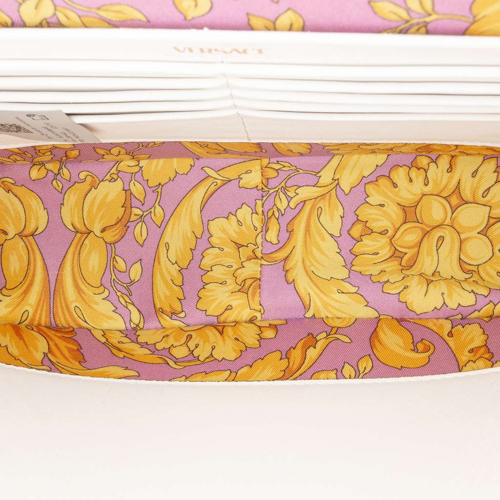 Versace Nappa Leather Virtus V Crossbody - 4