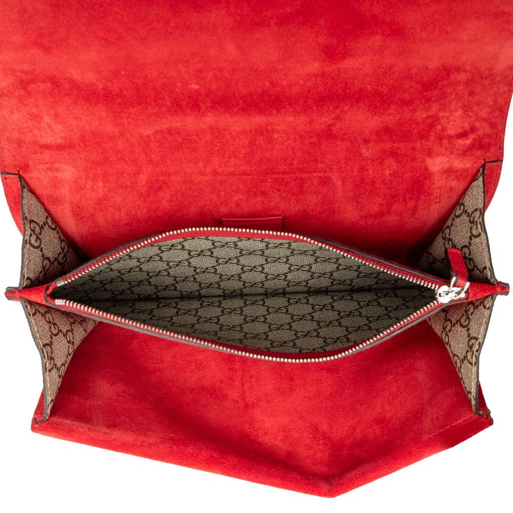 Gucci Small GG Supreme Blooms Dionysus Shoulder Bag - 4