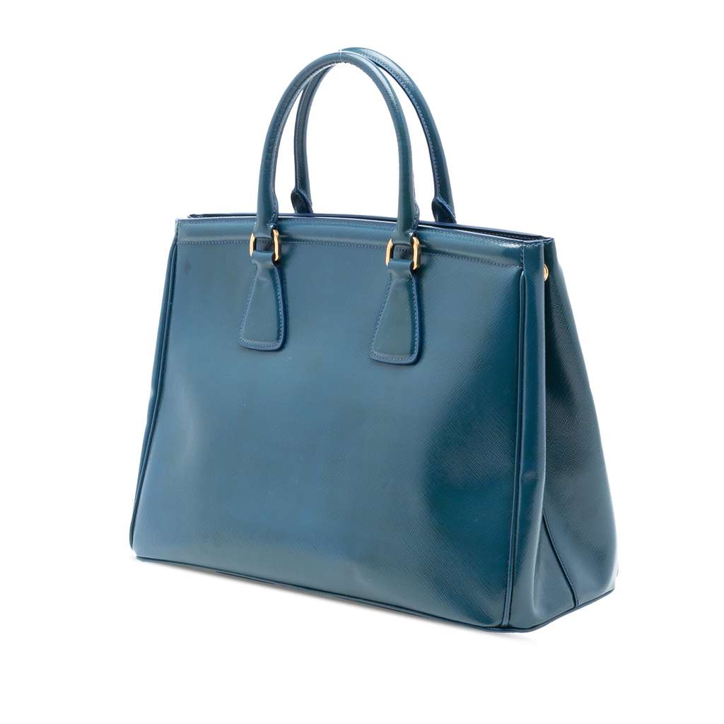 Prada Medium Saffiano Vernice Parabole Tote - 2