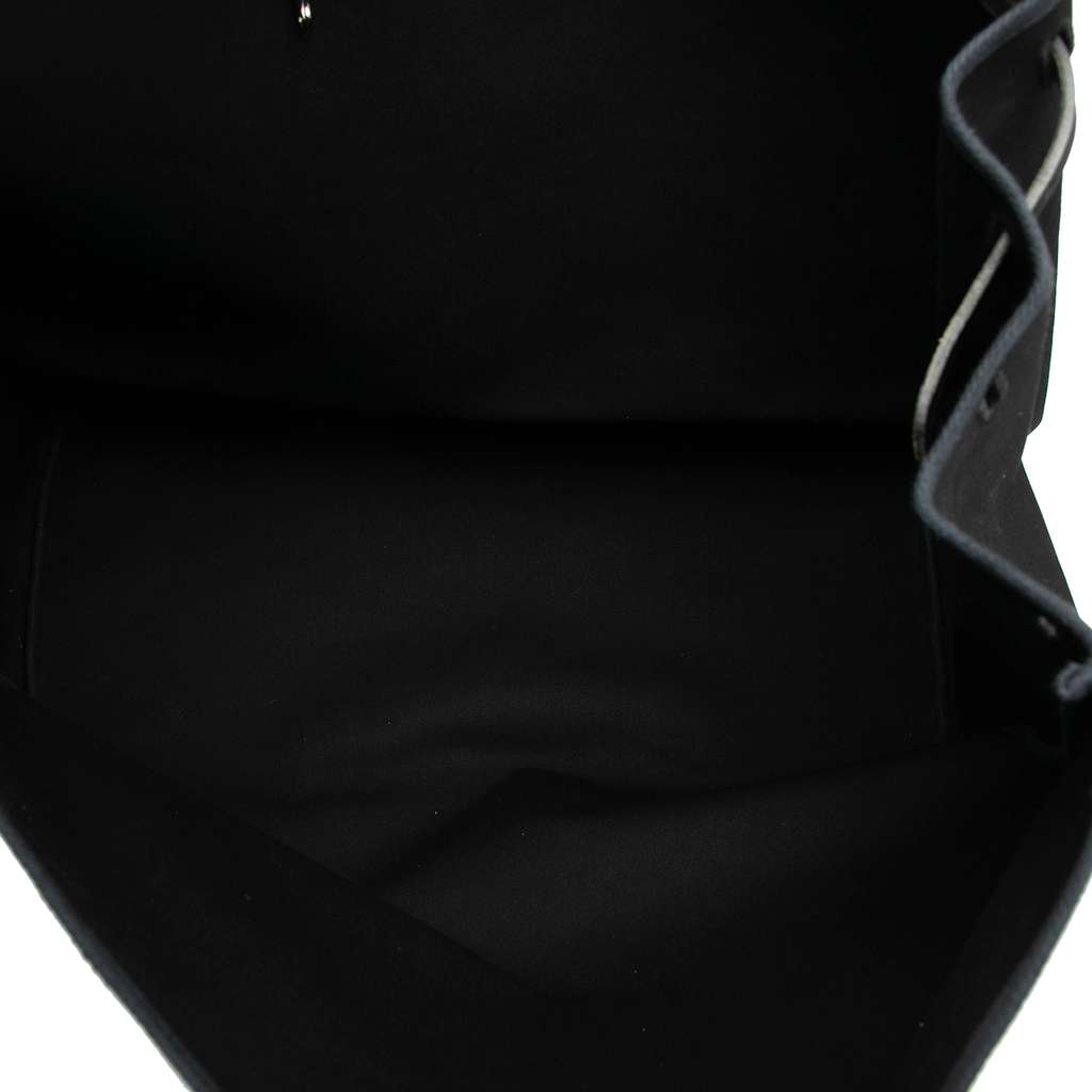 Hermès Toile Militaire Vache Hunter Herbag Zip Retourne Cabine 50 - 4