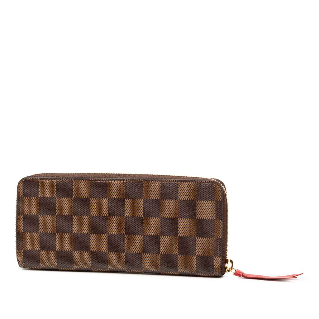 Louis Vuitton Damier Ebene Clemence Zippy Wallet - 2