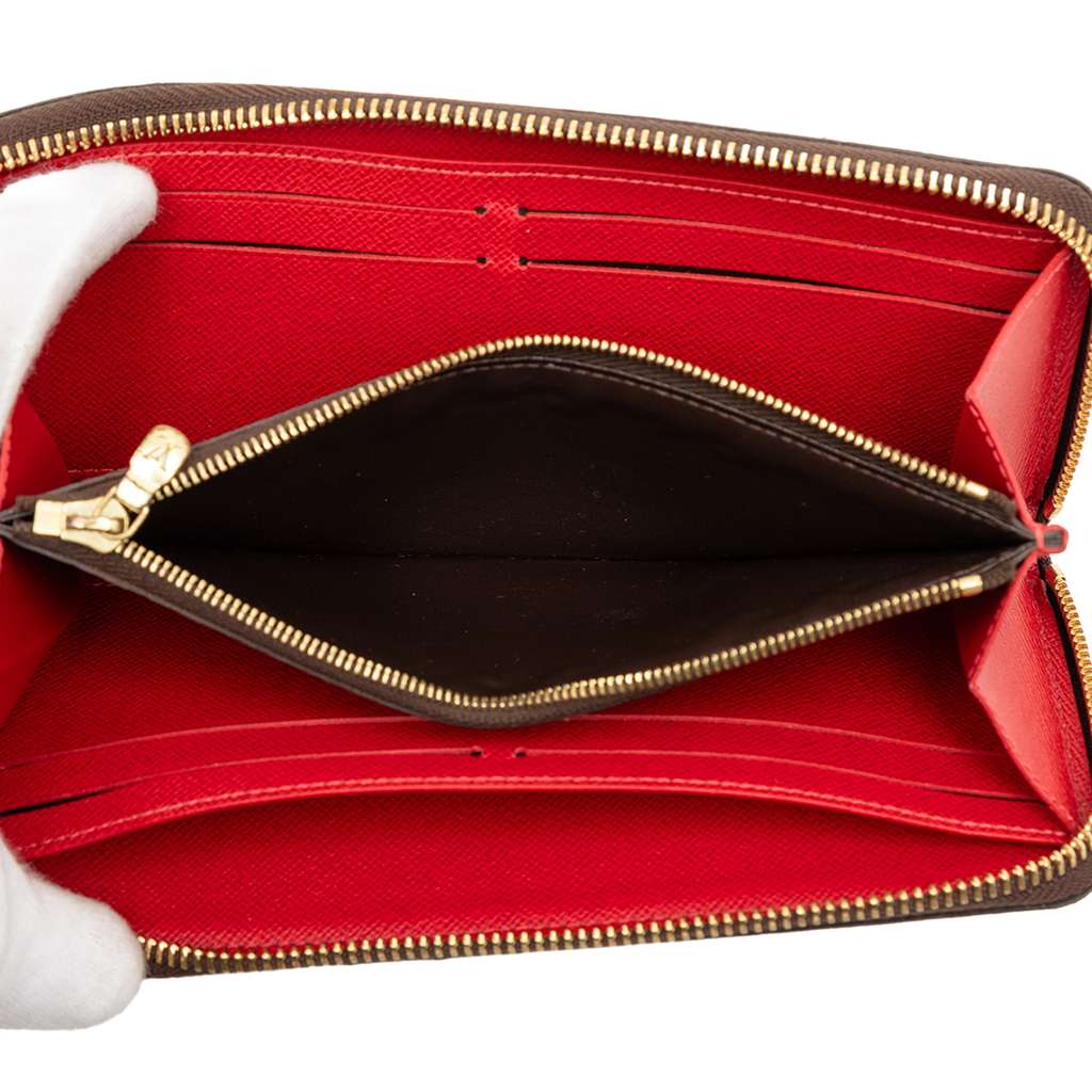 Louis Vuitton Damier Ebene Clemence Zippy Wallet - 4