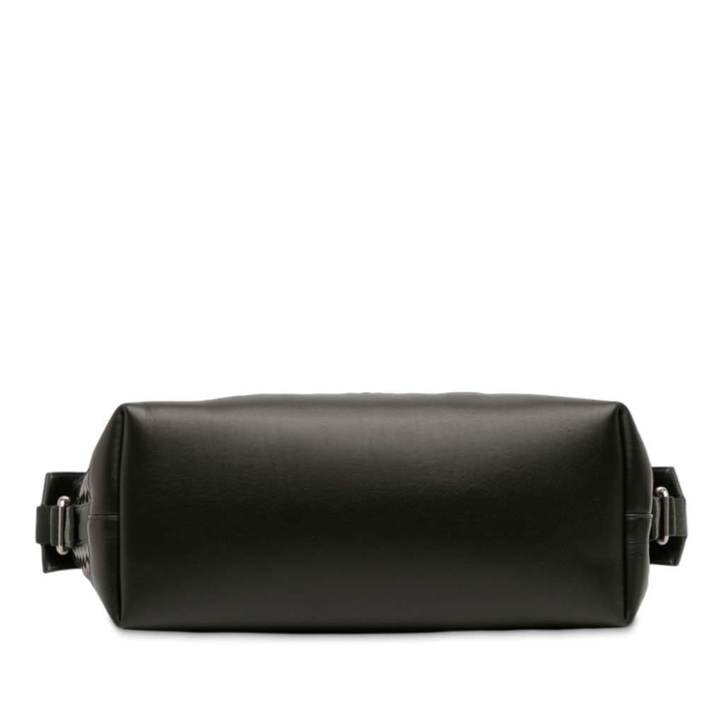 Bottega Veneta Leather Intrecciato Zip Tote - 3
