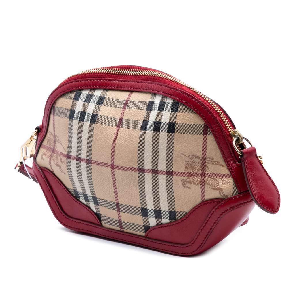 Burberry Mini Haymarket Check Coated Canvas Orchard Crossbody - 2