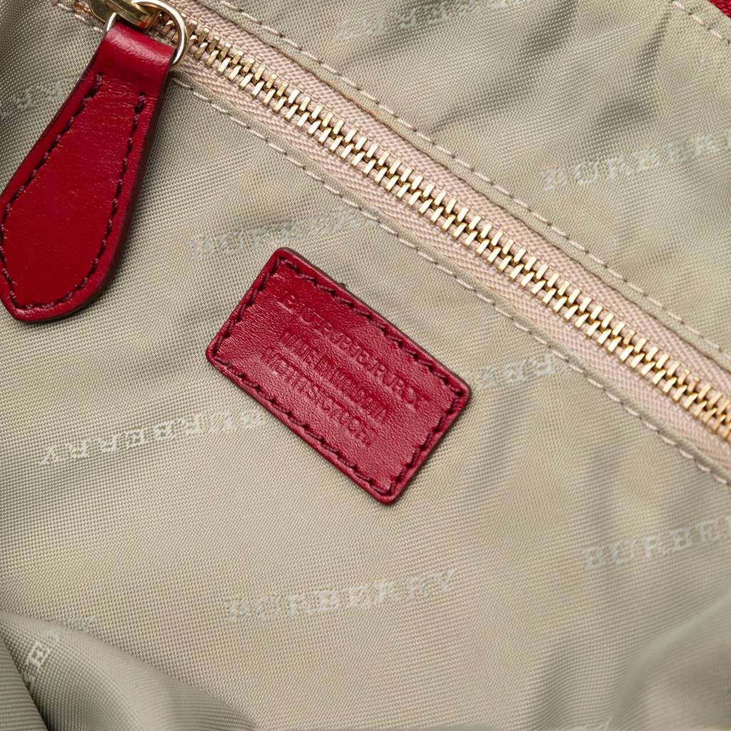 Burberry Mini Haymarket Check Coated Canvas Orchard Crossbody - 5