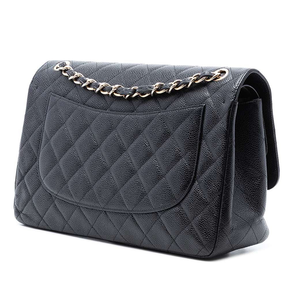 Chanel Jumbo Classic Caviar Double Flap - 2
