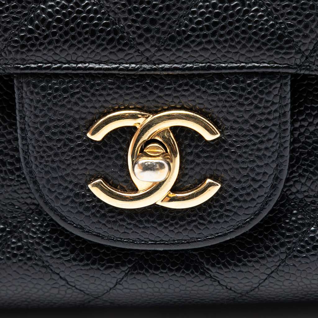 Chanel Jumbo Classic Caviar Double Flap - 5
