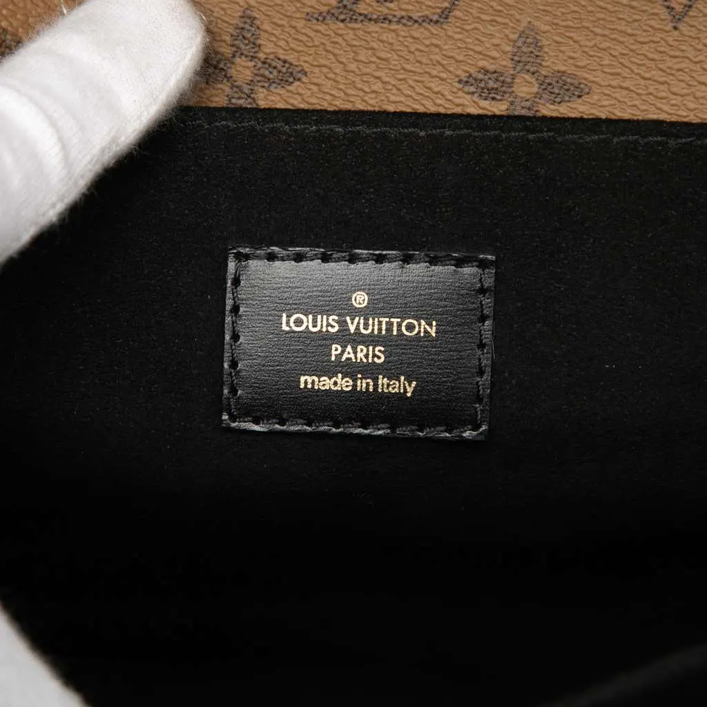 Louis Vuitton Monogram Reverse Pochette Metis Brown Good - Box View