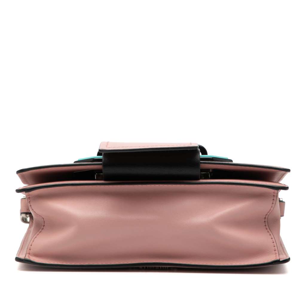 Prada City Calf Plex Ribbon Crossbody - 3