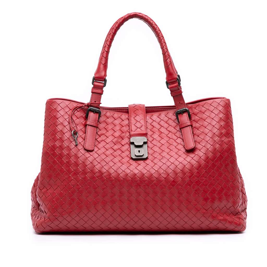 Bottega Veneta Medium Nappa Intrecciato Roma Tote