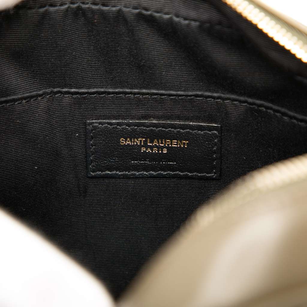 Saint Laurent Matelasse Leather Monogram Lou Camera Bag - 5