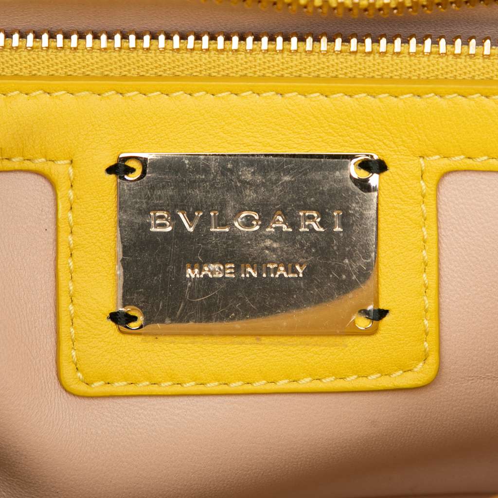 Bvlgari Leather Serpenti Cabochon Chain Crossbody - 5
