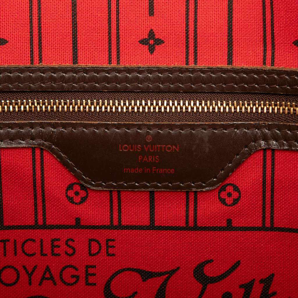 Louis Vuitton Damier Ebene Neverfull MM - 5