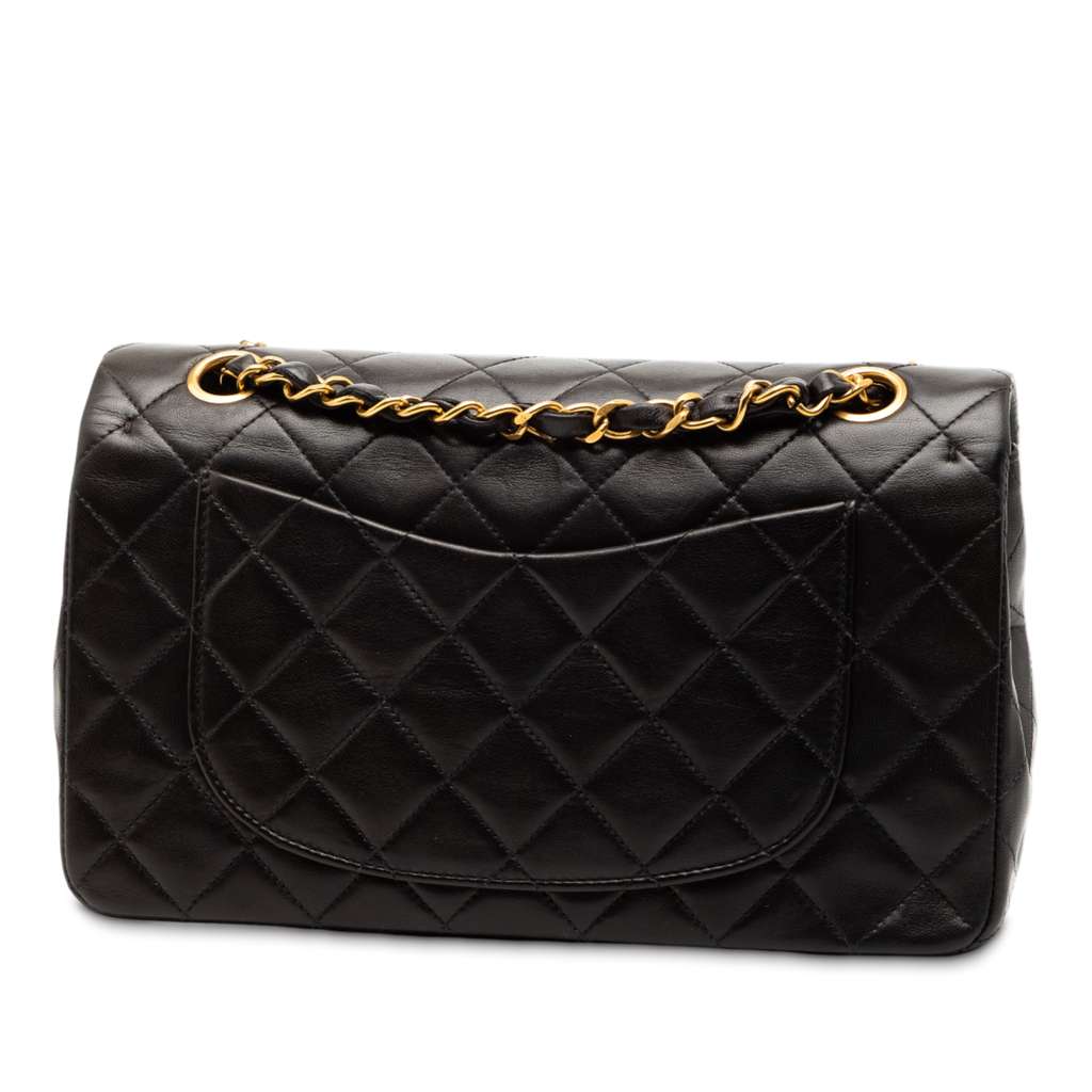 Chanel Small Classic Lambskin Double Flap - 2
