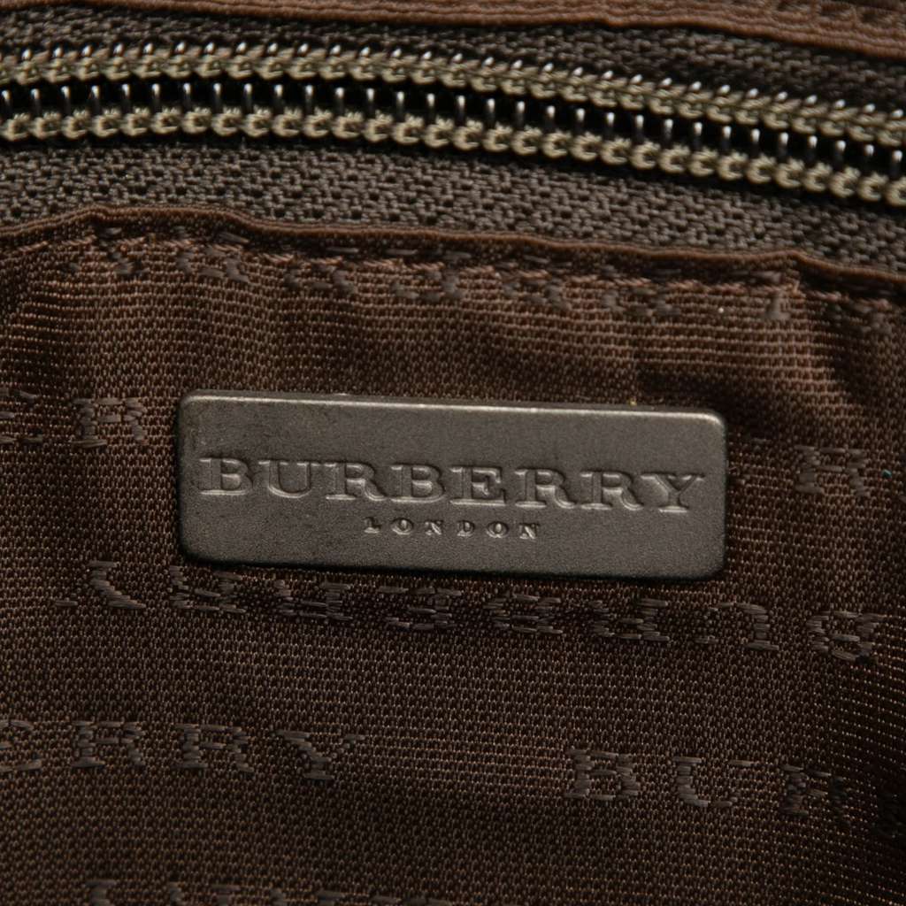 Burberry House Check Canvas Travel Bag - 5