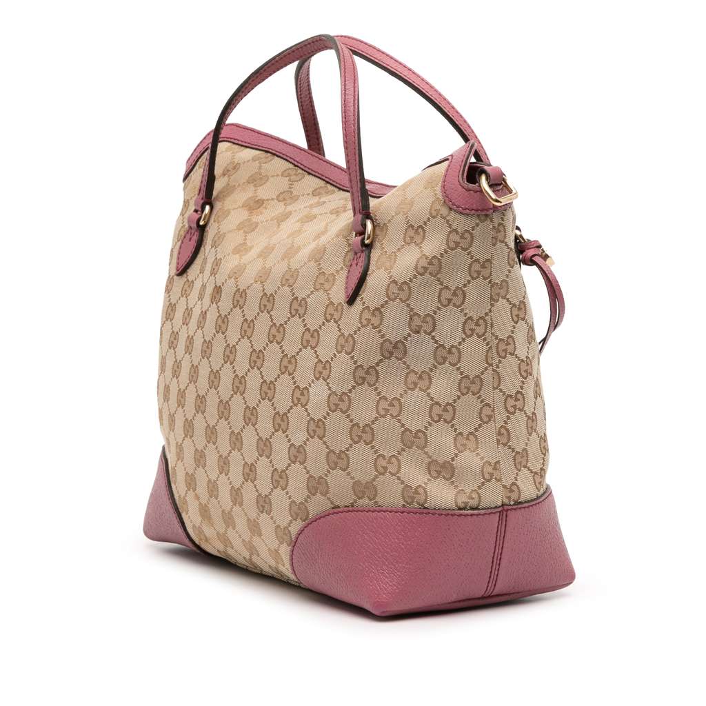 Gucci Medium GG Canvas Bree Satchel - 2