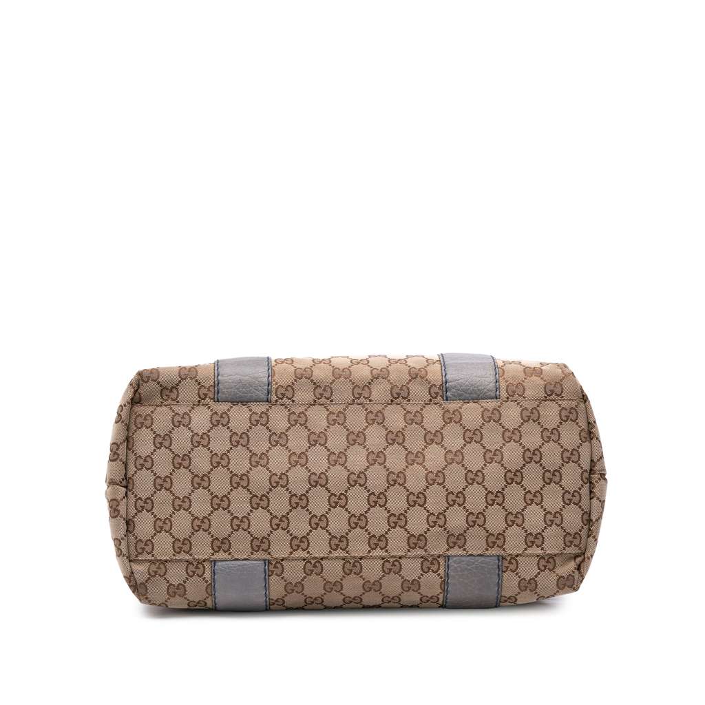 Gucci GG Canvas Bamboo Libeccio Tote - 3
