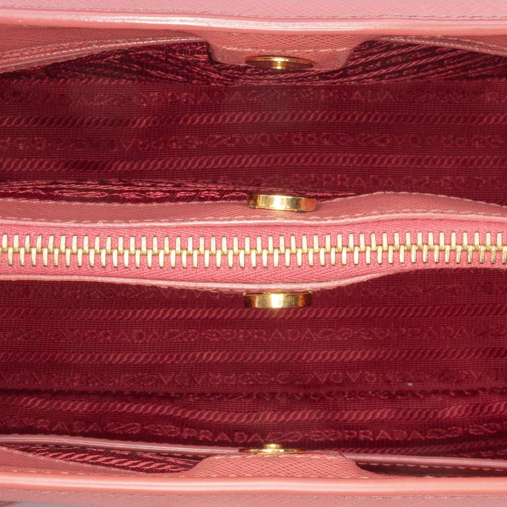 Prada Medium Saffiano Lux Galleria Satchel - 4