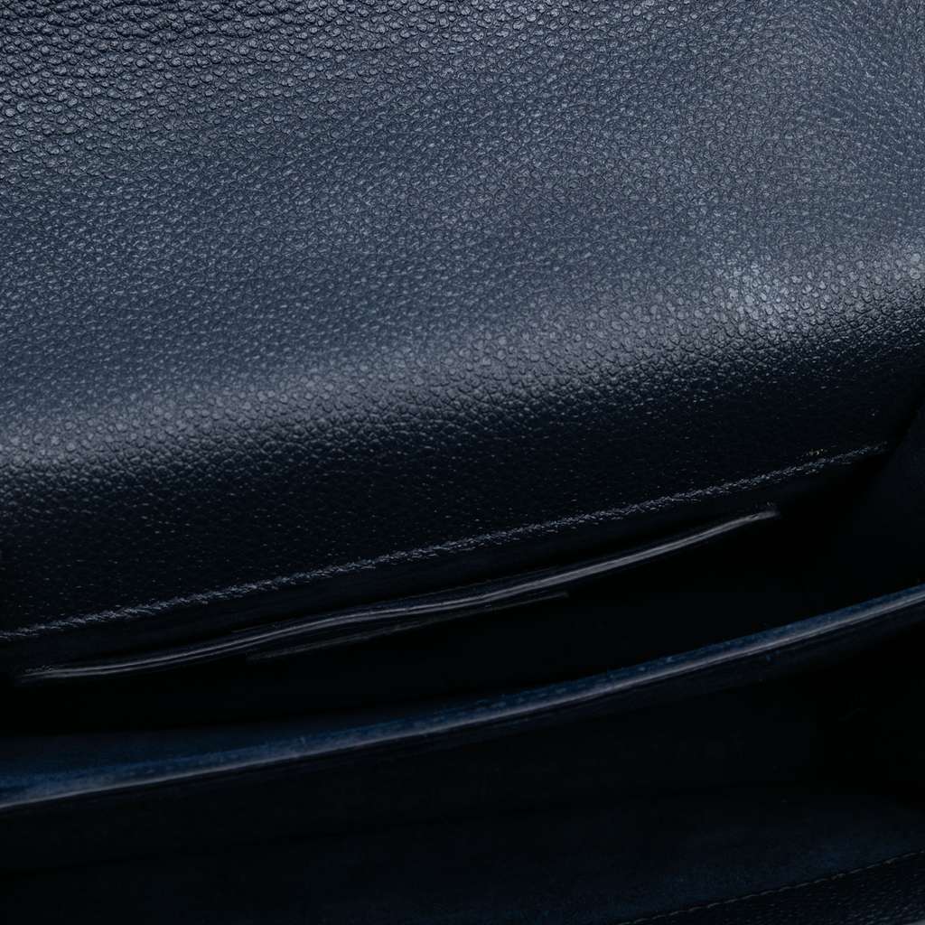 Saint Laurent Small Grained Calfskin Monogram Sunset Crossbody - 4