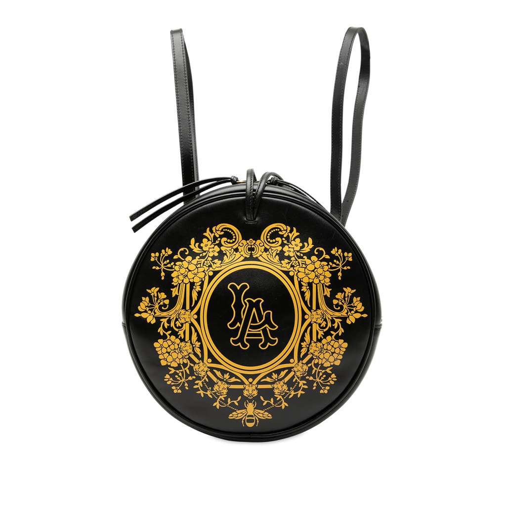 Gucci MLB Leather LA Angels Round Backpack