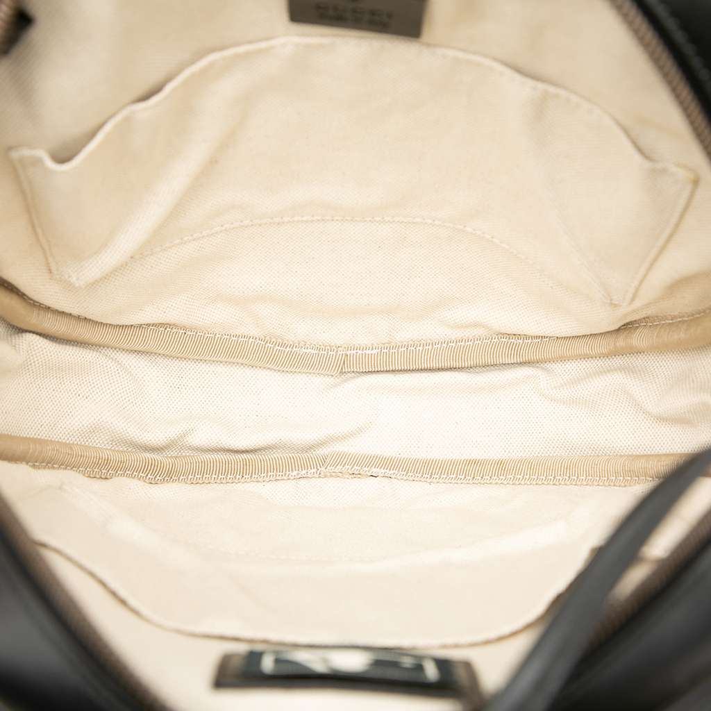 Gucci MLB Leather LA Angels Round Backpack - 4