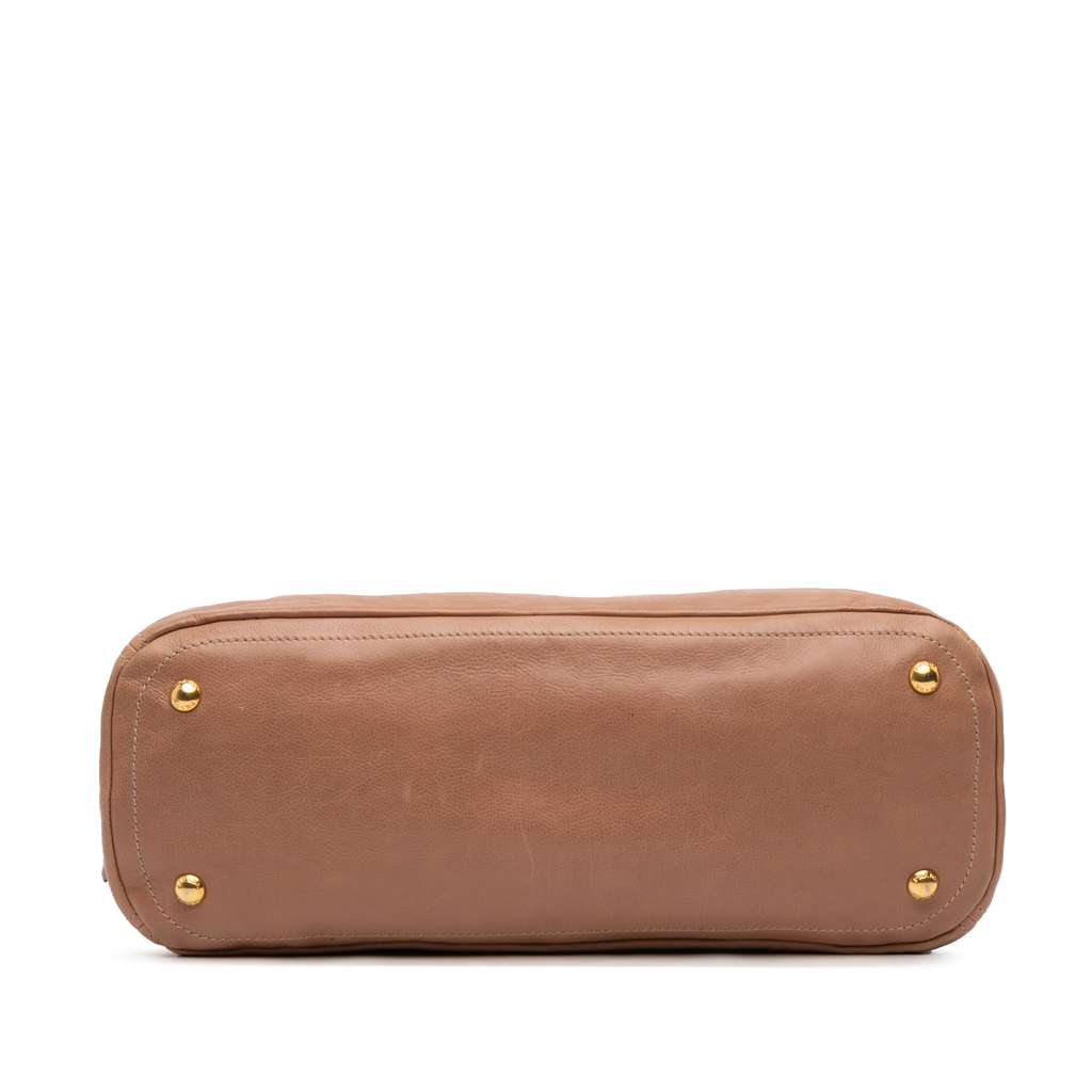 Prada Glace Calf Frame Satchel - 3