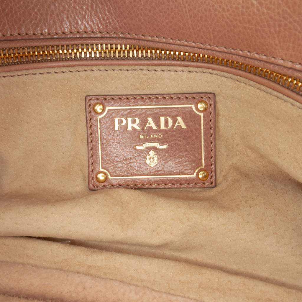Prada Glace Calf Frame Satchel - 5