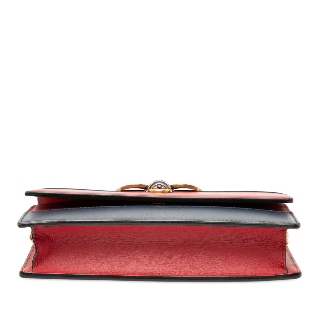 Gucci Calfskin Queen Margaret Wallet on Chain - 3