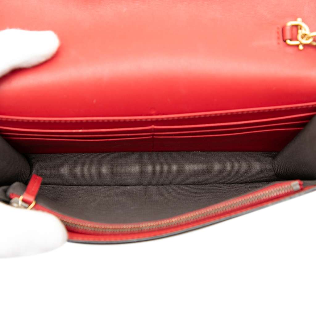 Gucci Calfskin Queen Margaret Wallet on Chain - 4